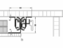 Guide Tavolo Apertura Centrale 3 Allunghe Portata kg.90 mm.120/2790 | Hafele - immagine 7